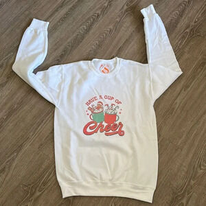 White sweatshirt ​